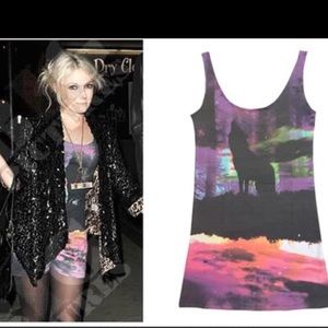 Motel Rocks wolf dress